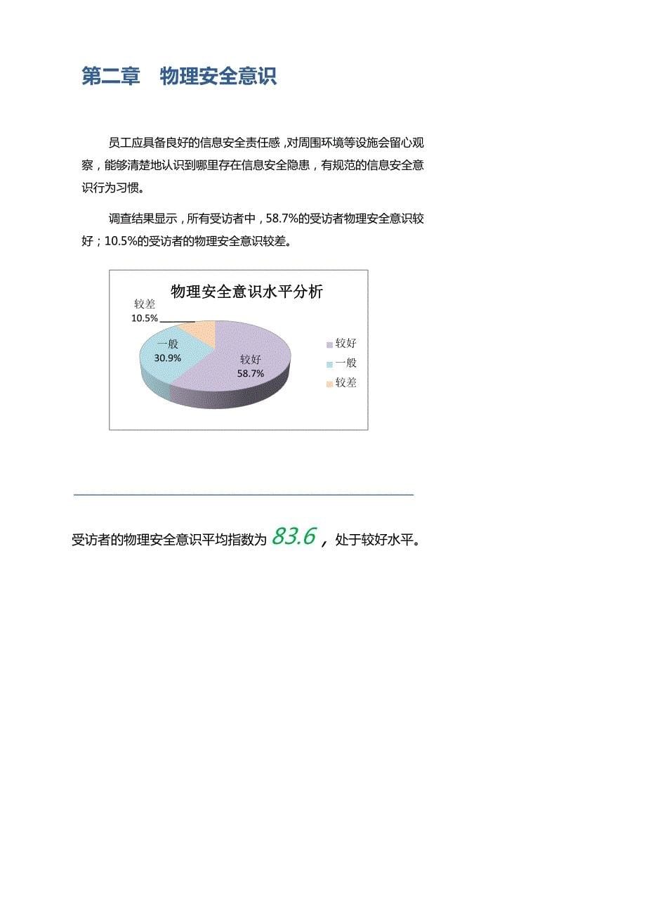 2012年度中国企业员工信息安全意识调查报告_第5页