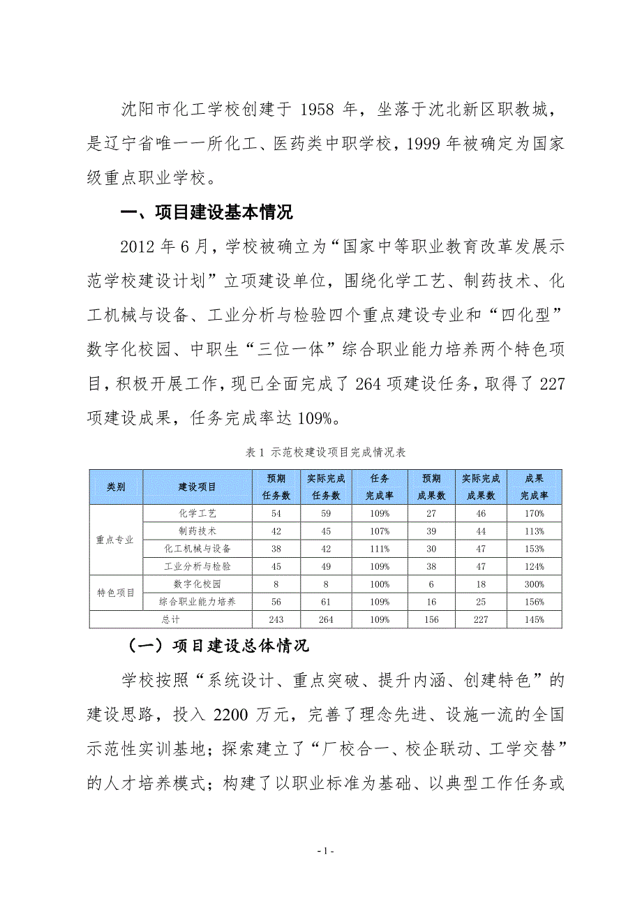 沈阳市化工学校示范校建设项目总结报告_第4页