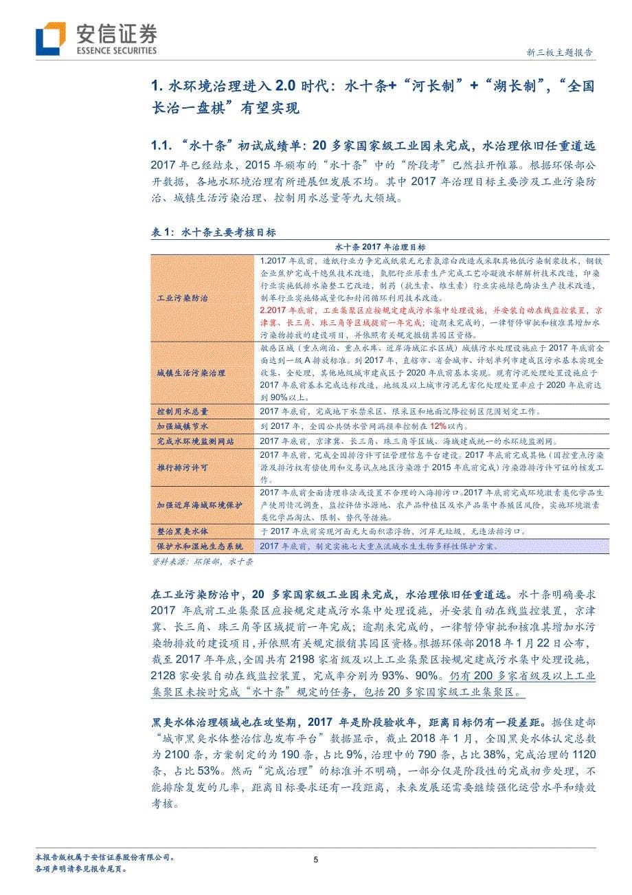 环境千年大计之水环境治理专题：水环境治理进入2.0时代_第5页