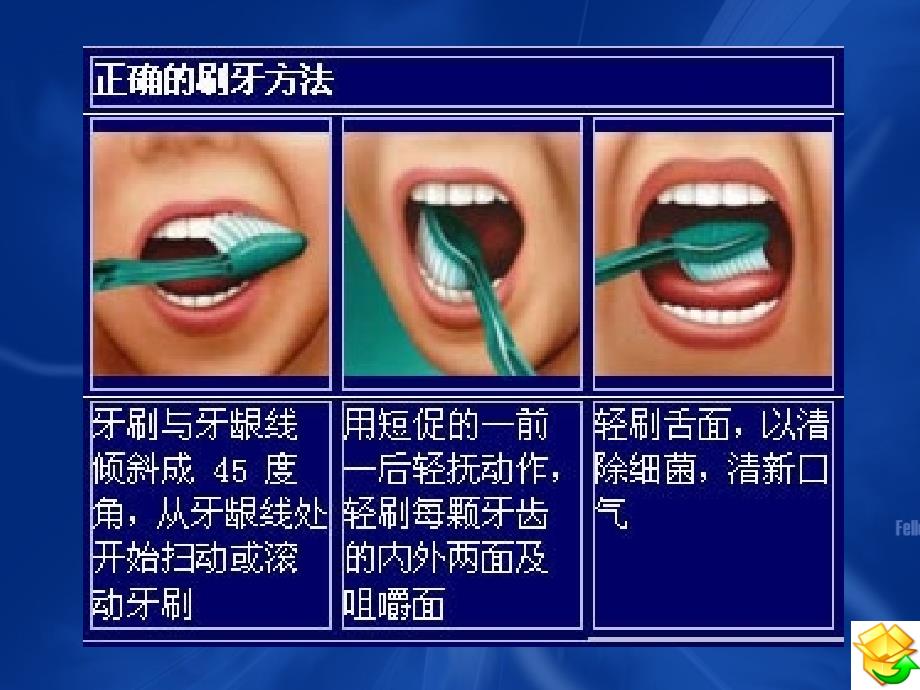 学前儿童卫生保健第一章插图刷牙_第1页