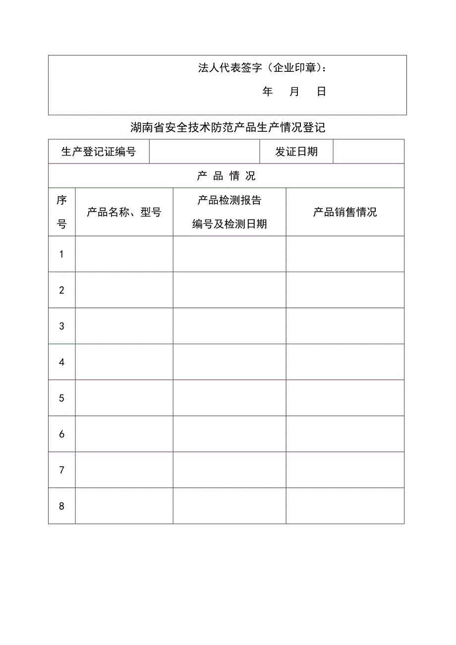 湖南省安防行业“诚信企业”评选活动参评申请表_第2页