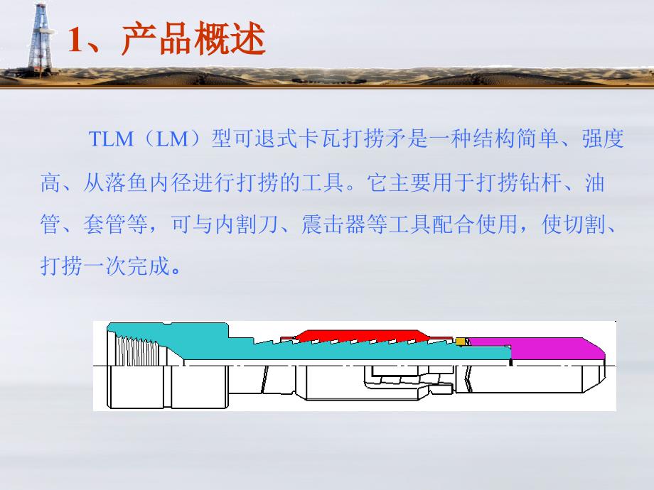 （精选）tlm（lm）型可退式卡瓦打捞矛_第1页