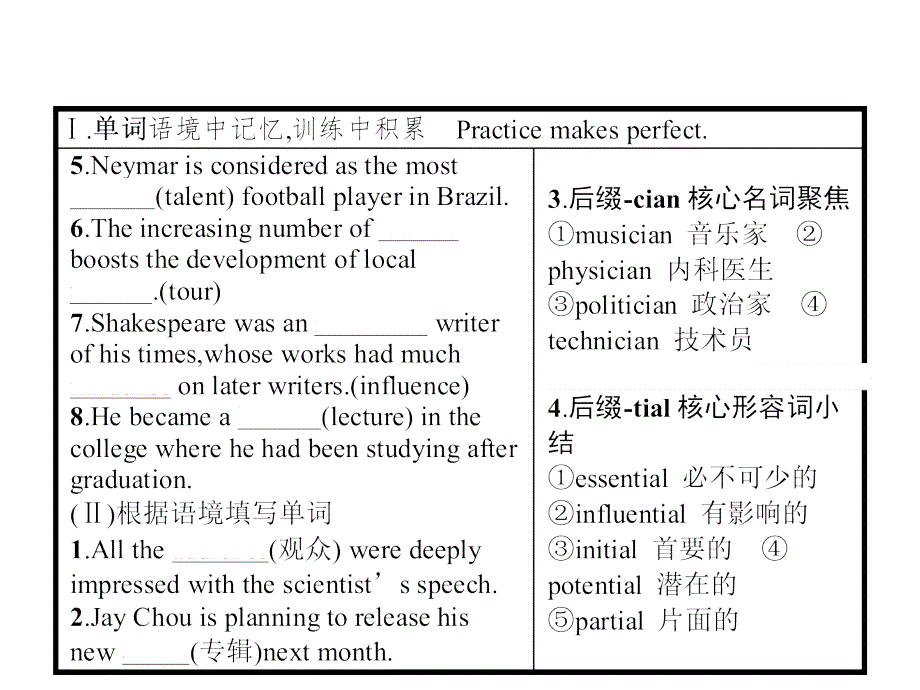 模块二unit 3  music ppt课件（36张） 高考英语一轮复习 外研版_第3页