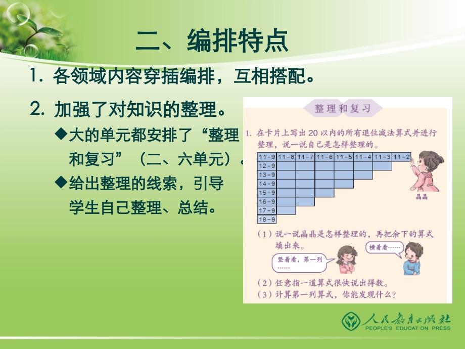 人教版小学数学一年级下册培训_第3页