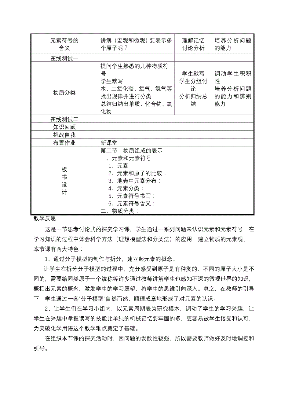 胶州市初中化学公开课教案元素和元素符号_第2页