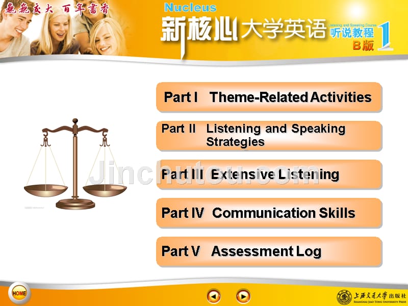 新核心大学英语B版听说教程1unit7_第3页