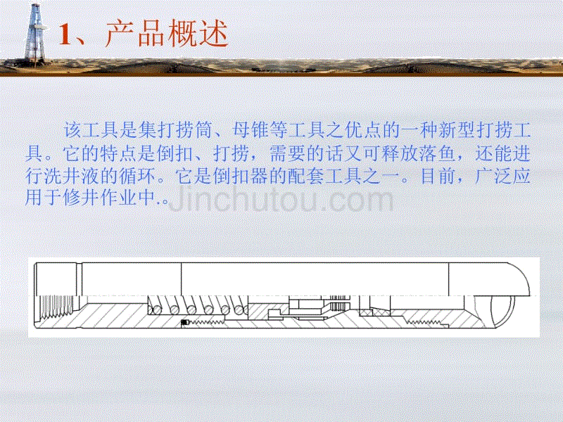 （精选）dlt－t型可退式倒扣捞筒