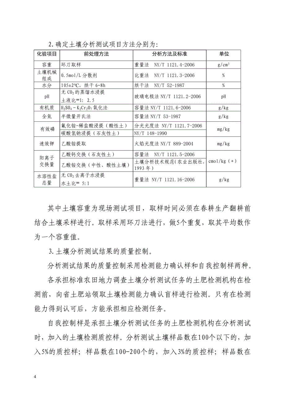 浙江省标准农田地力调查与分等定级技术规范_第4页