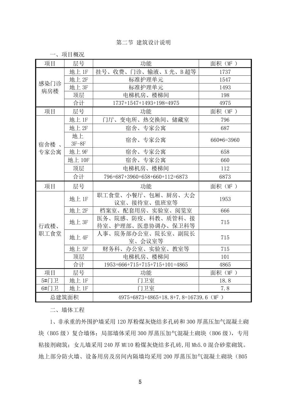 北仑人民医院二期工程技术标_第5页