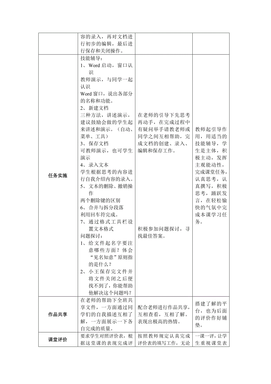 教案9--撰写竞选自荐信文字录入与格式的基本设置_第2页