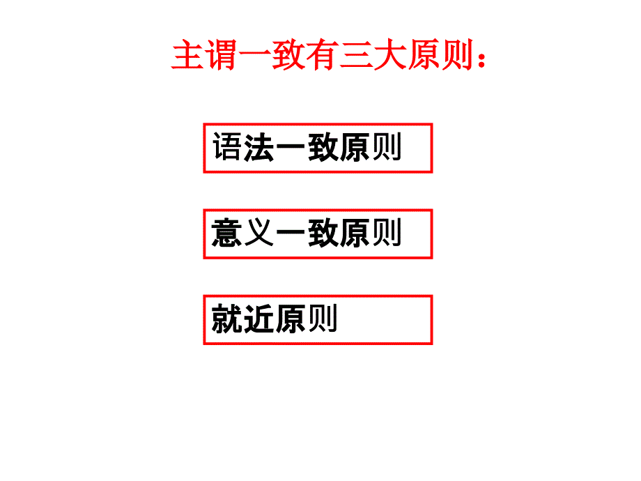 人教版英语高一Book4_Unit_1_主谓一致_grammar_第3页