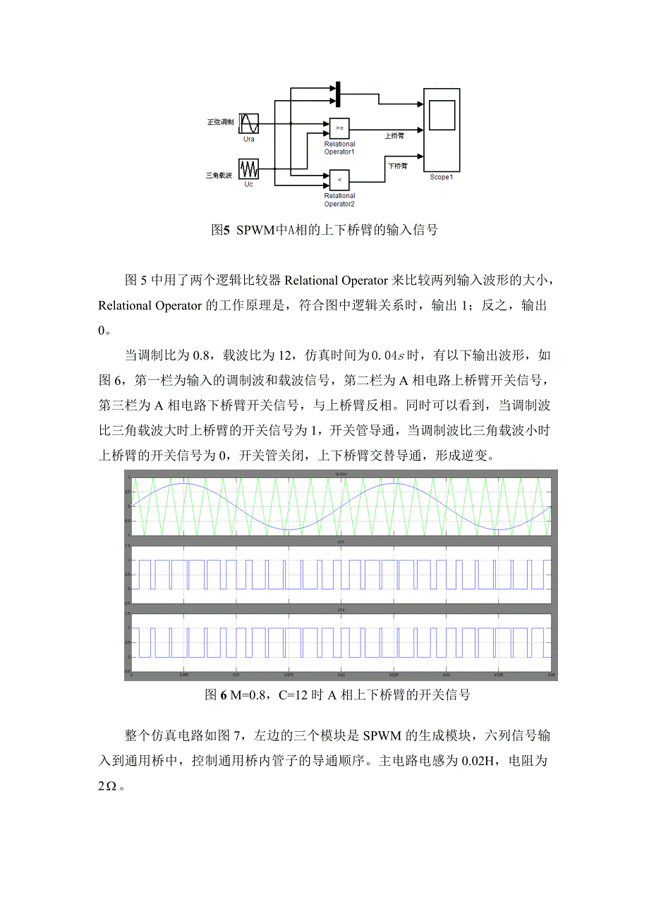 基于matlab下的spwm三相桥式逆变电路_第3页