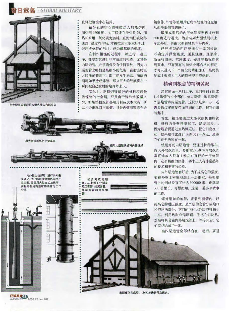 战舰巨炮是怎样制造的——图解日本长门级战列舰主炮制造流程_第3页