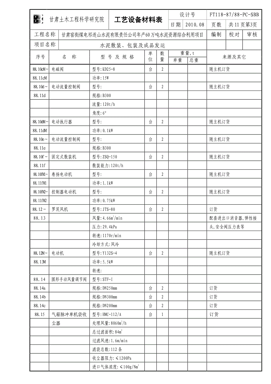 水泥散装、包装及成品发运ft118-8788-pc-sbb_第3页