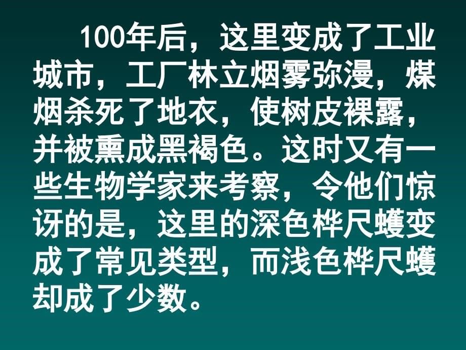 人教版生物八年级下册733生物进化的原因课件共71张_第5页