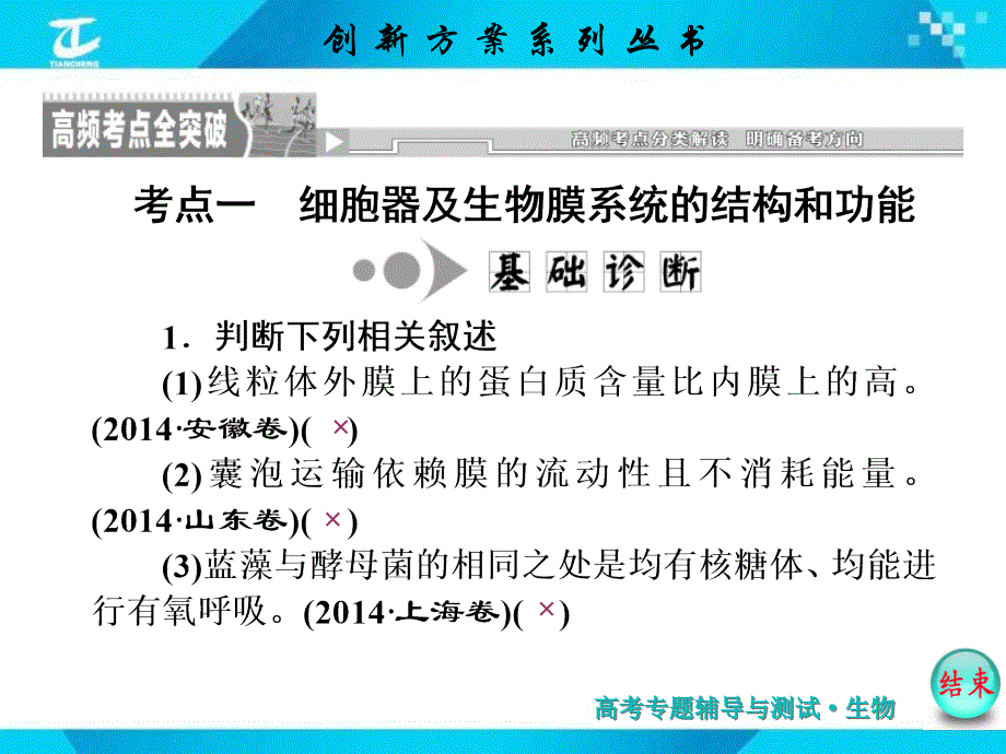 专题一细胞的结构基础_第2页