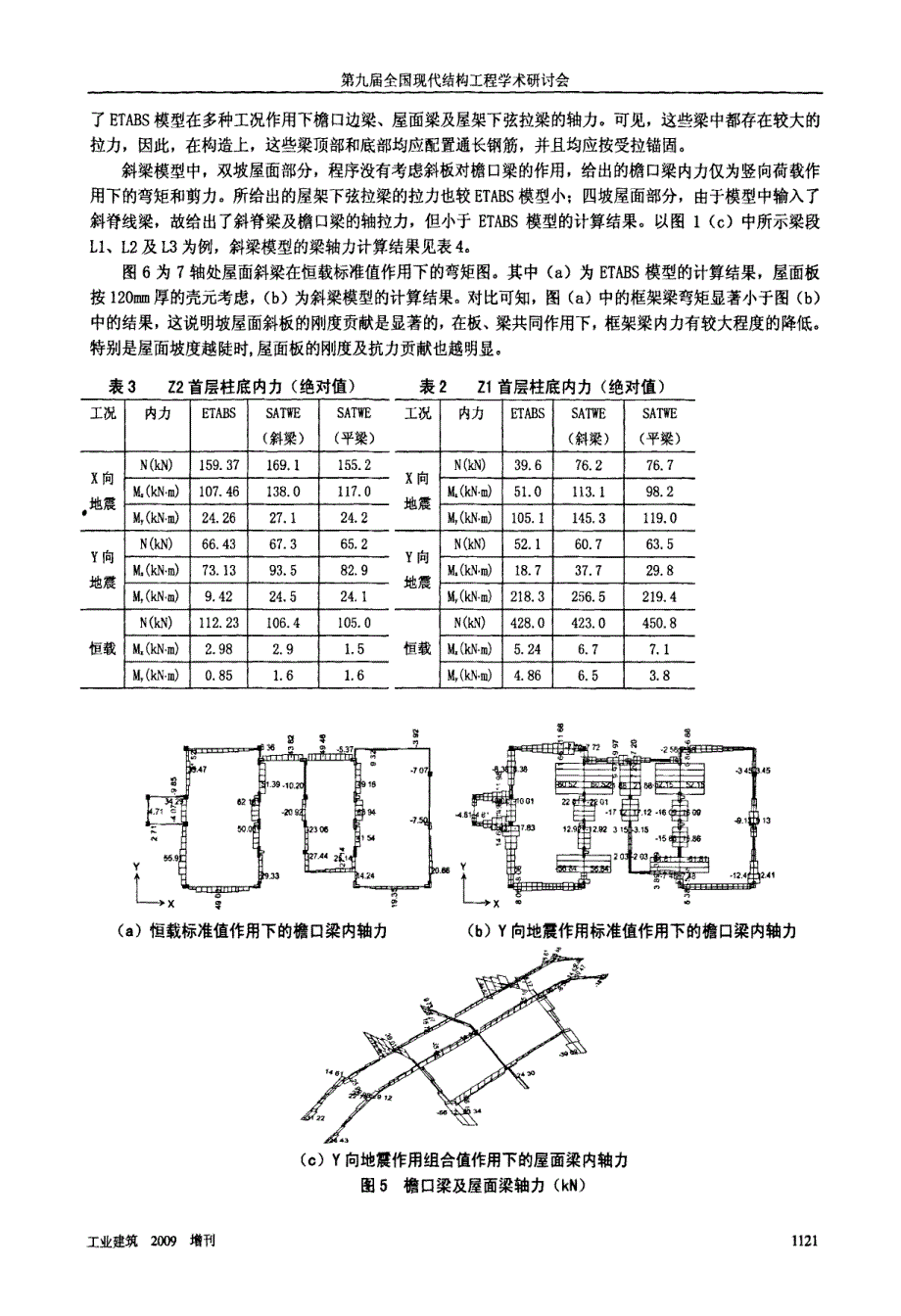 坡屋顶异形柱框架结构设计_第4页