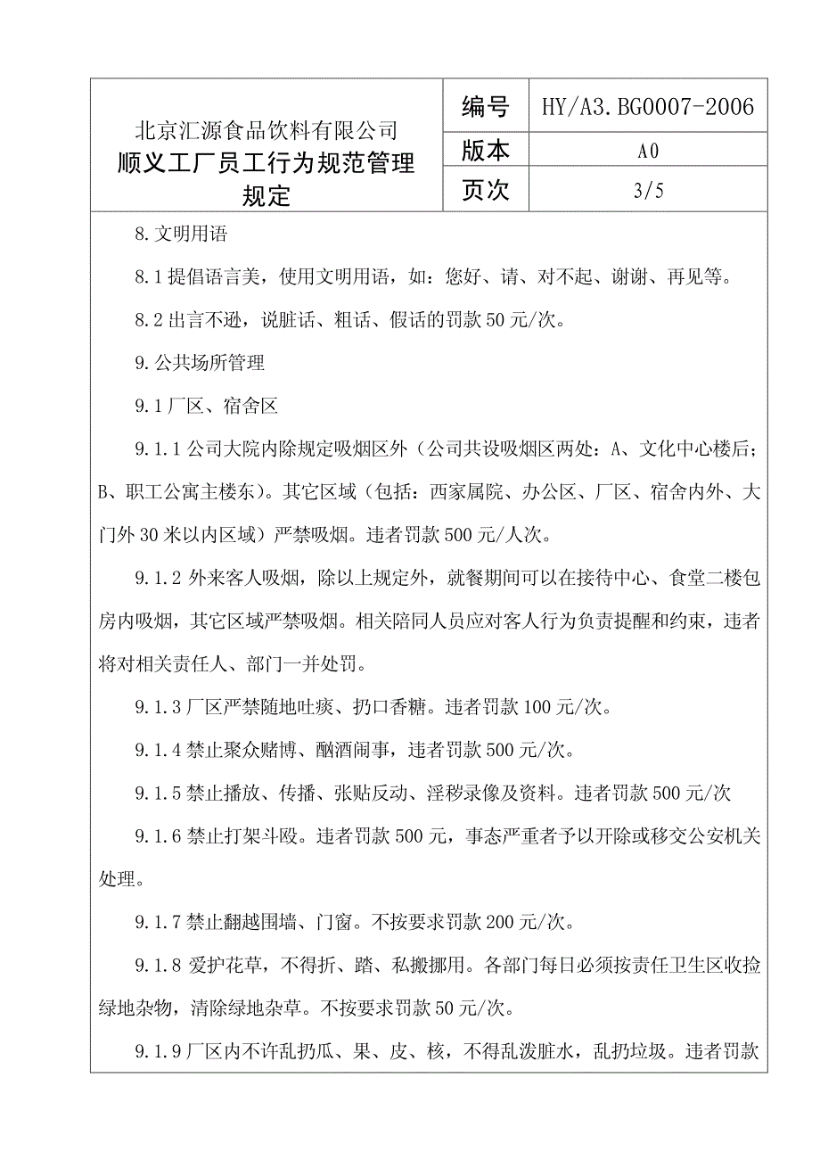 工厂员工行为规范管理规定_第4页