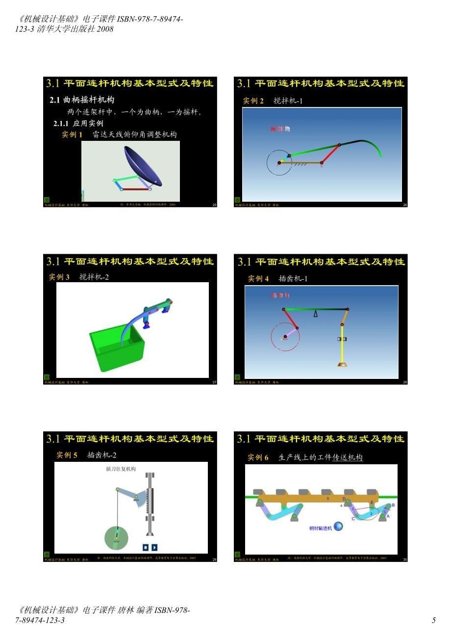 《机械设计基础》ch03(平面连杆机构)_第5页