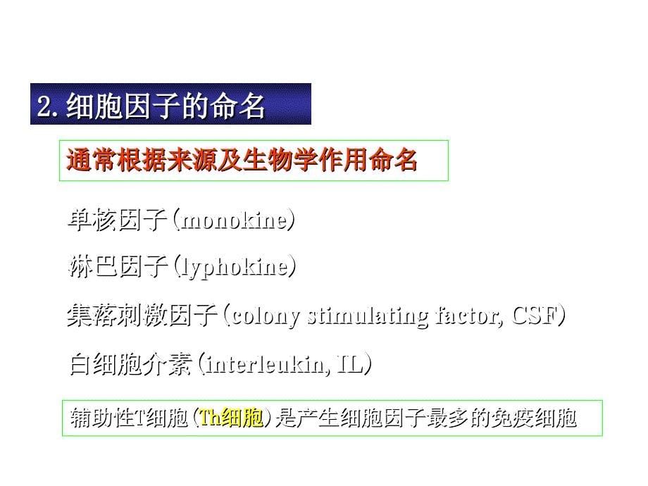 细胞因子分化抗原及黏附分子_第5页