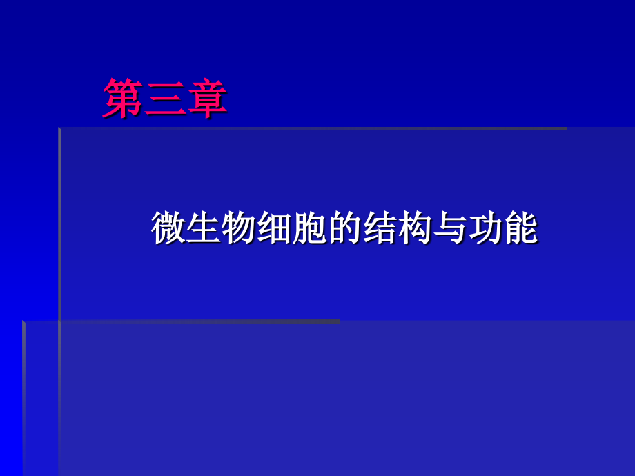 微生物细胞的结构与功能_第1页