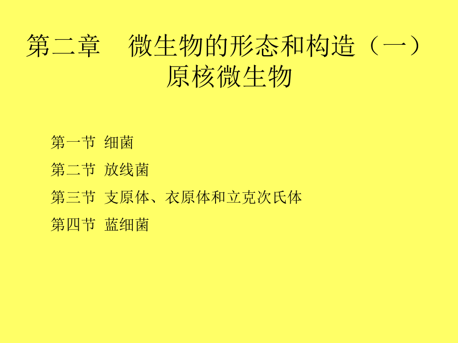 微生物的形态和构造_第1页