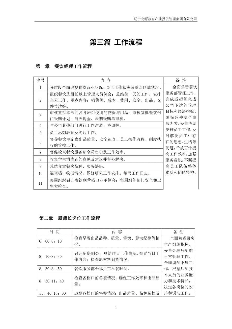 龙源餐饮第三篇工作流程升级版_第2页