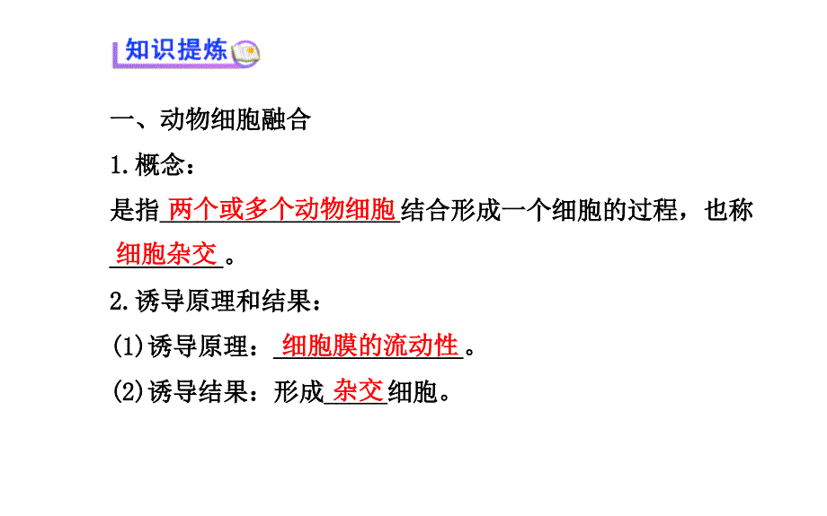 2016-2017学年高中生物精讲优练课型专题2细胞工程222动物细胞融合与单克隆抗体同课异构课件_第3页