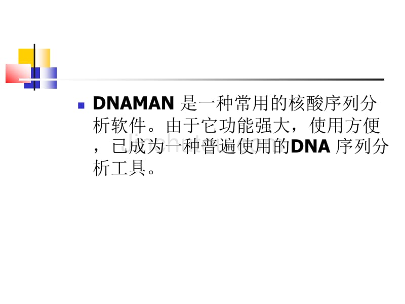 序列分析软件DNAMAN-的使用方法中文_第2页