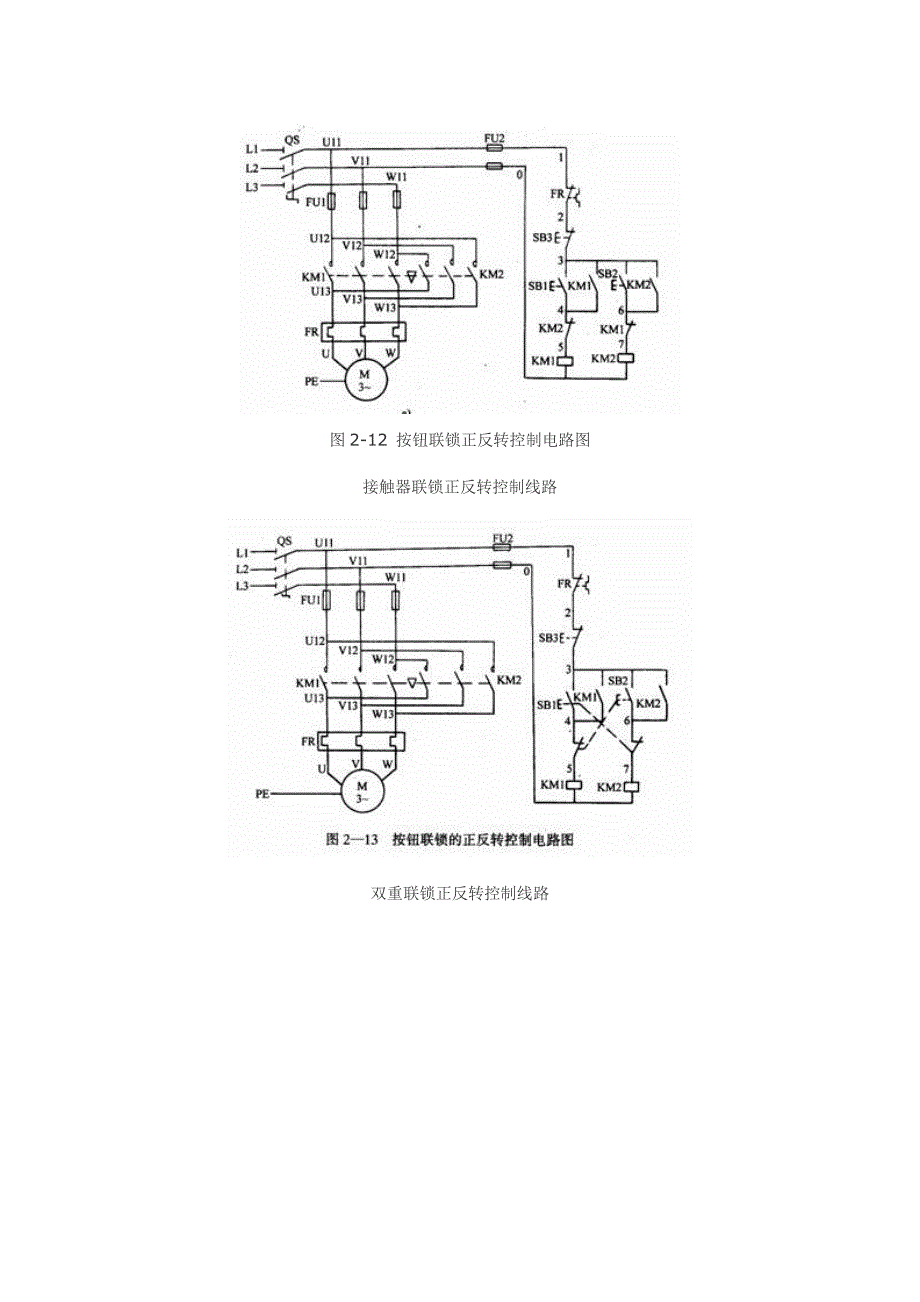 双重联锁正反转控制线路安装_第3页