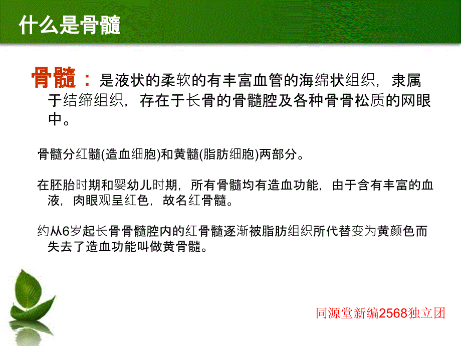 疾病骨髓来,健康骨髓寻骨髓饱满,疾病全无_第4页