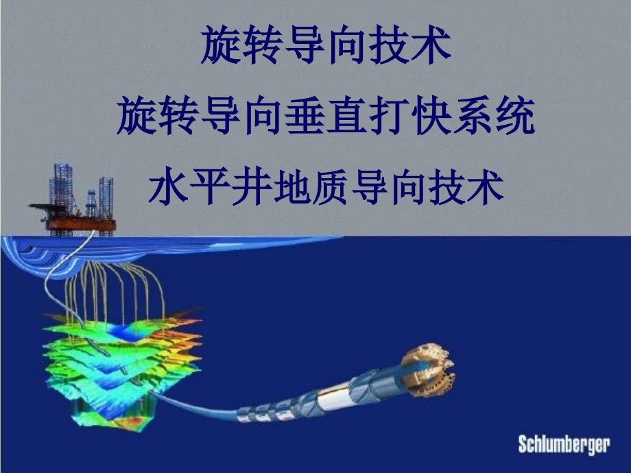 旋转导向垂直打快地质导向技术-斯伦贝谢_第1页