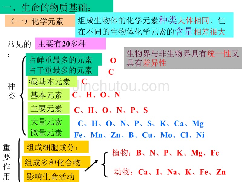 专题一生命的物质基础和结构基础二轮复习13中_第2页