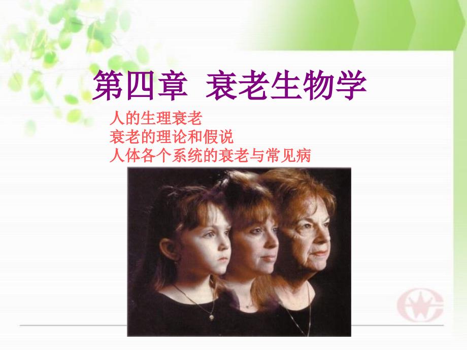 老年学概论衰老生物学_第1页