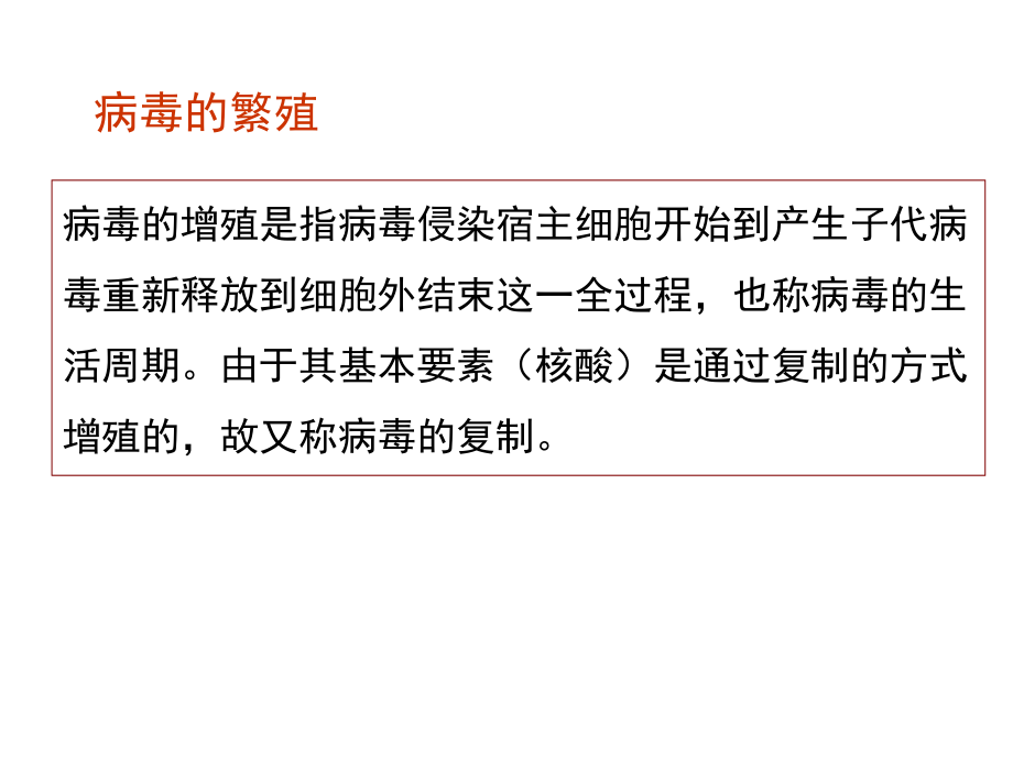 微生物学42病毒和亚病毒4类病毒及繁殖方式_第1页