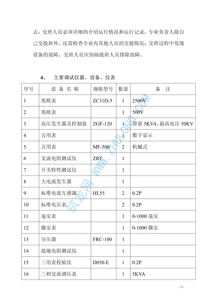 高压电气调试工程_第3页