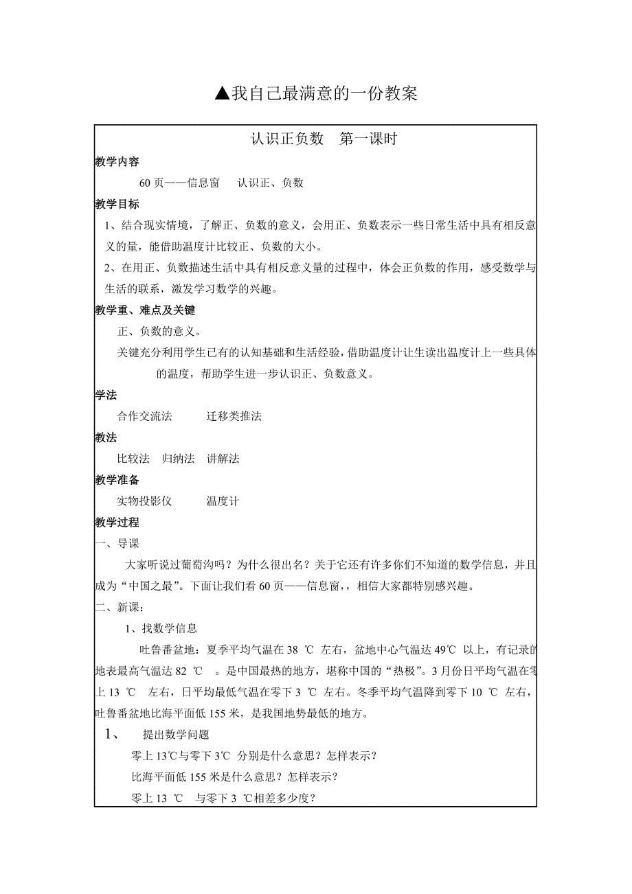 教师个人专业发展规划表(1)_第5页