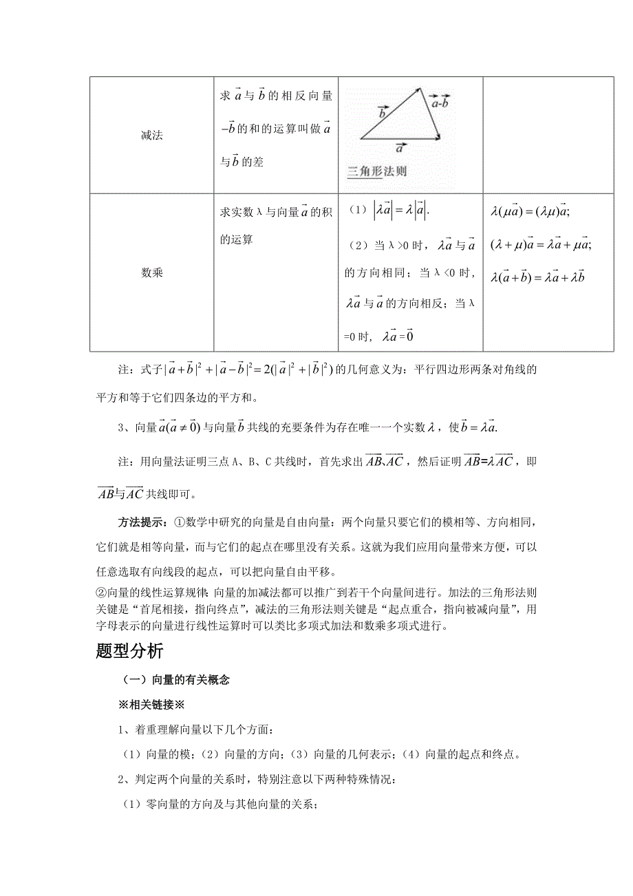 必修四⑥平面向量线性运算_第2页