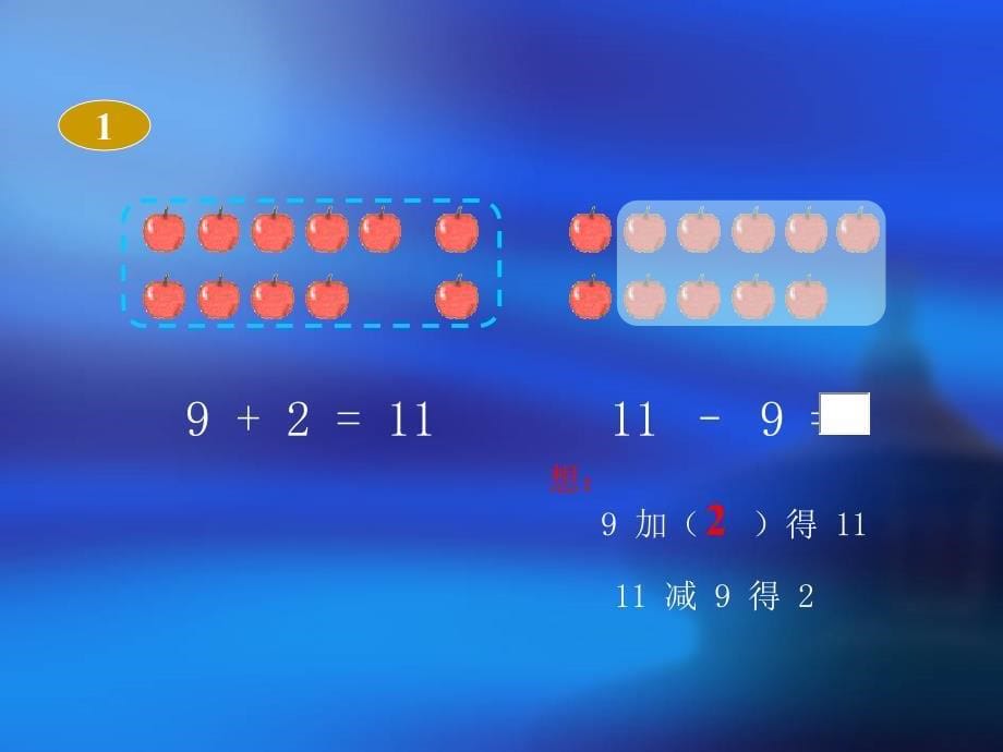 一年级数学十几减九课件_第5页