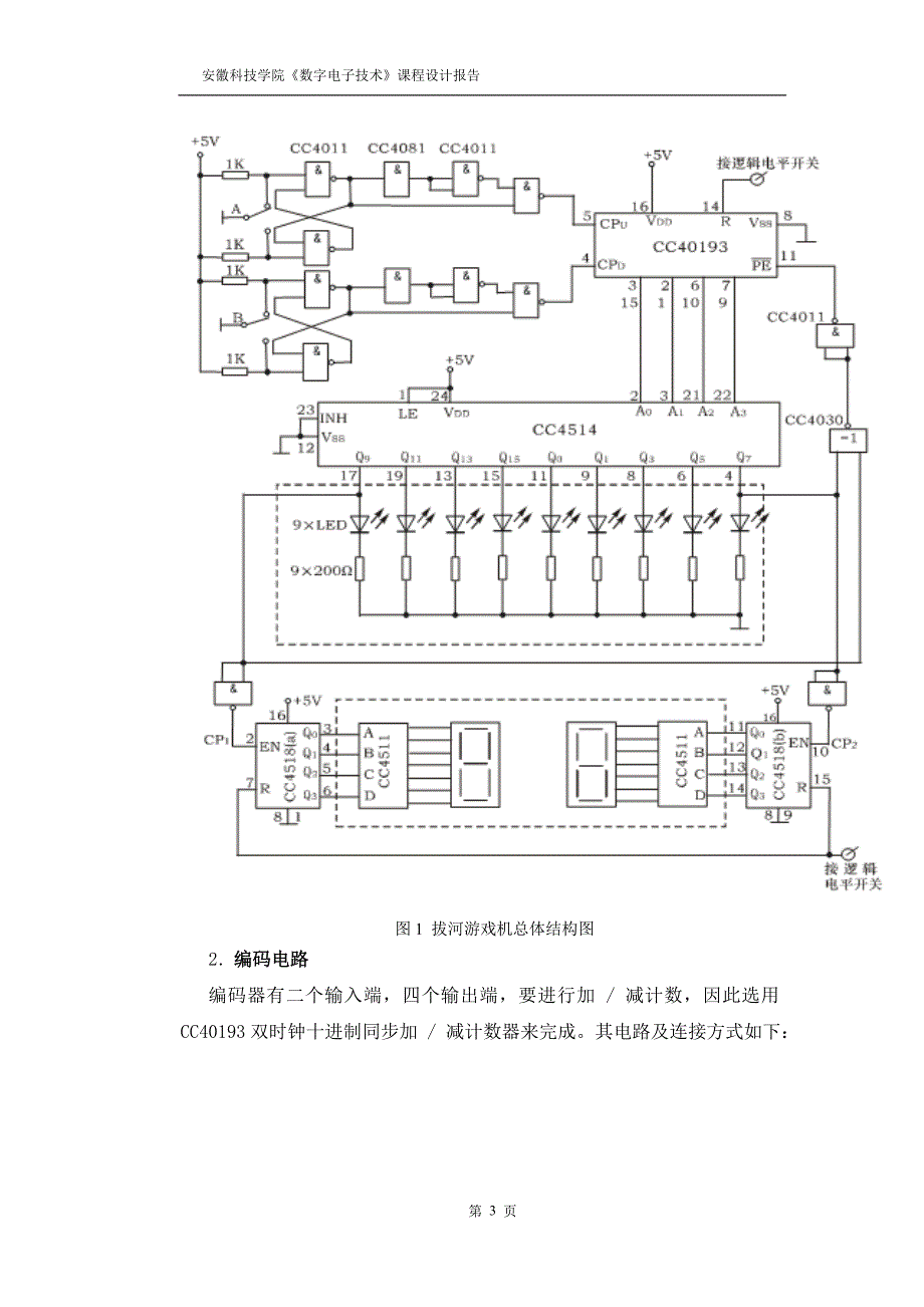 数字钟的设计与制作报告_第4页