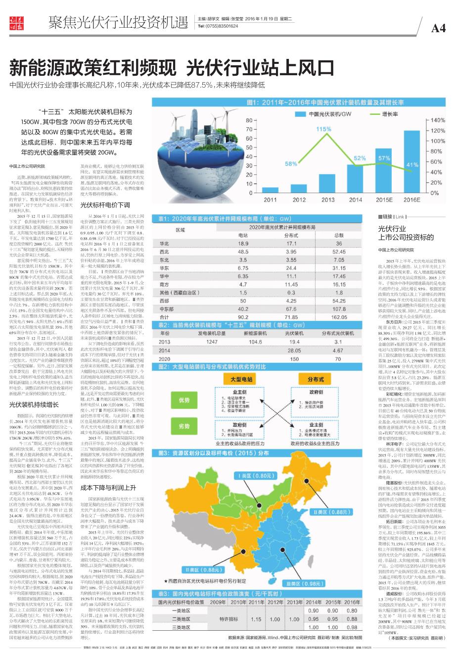 新能源政策红利频现光伏行业站上风口_第1页