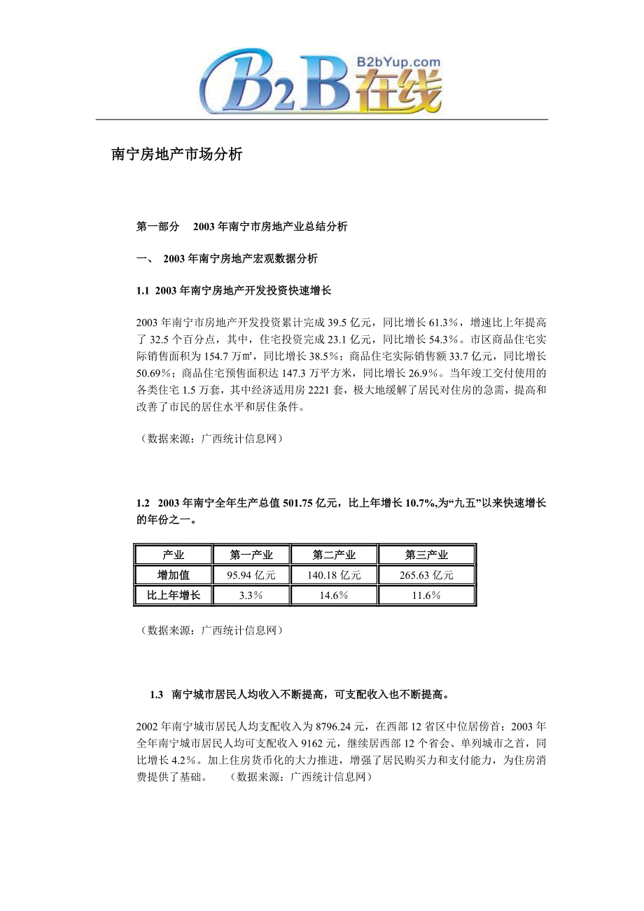 南宁房地产市场分析_第1页