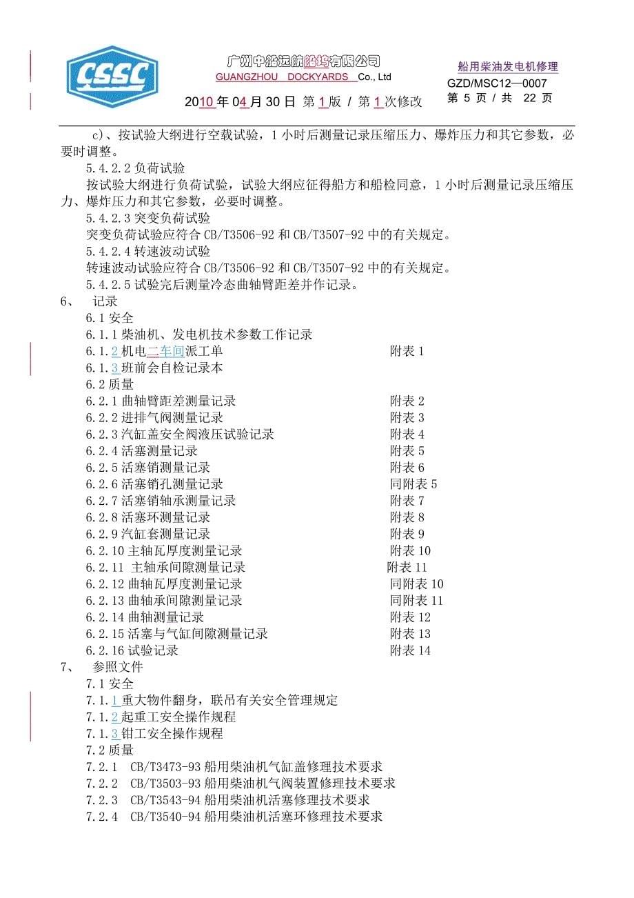 MSC12-0007船舶柴油发电机修理_第5页