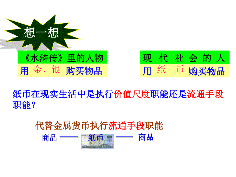 经济生活《纸币、信用工具和外汇》_第2页