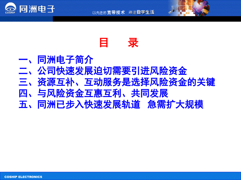 深圳市同洲电子股份有限公司商业计划书_第2页