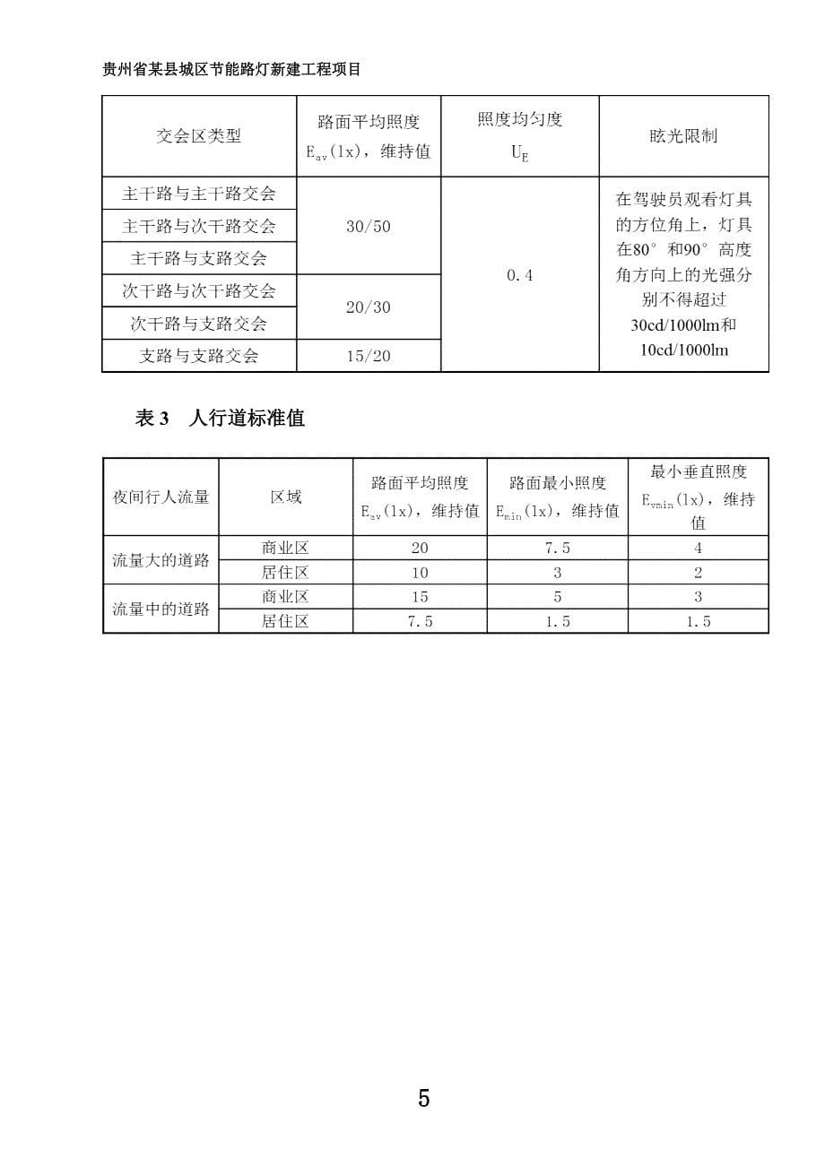 2016年节能路灯照明设计方案._第5页