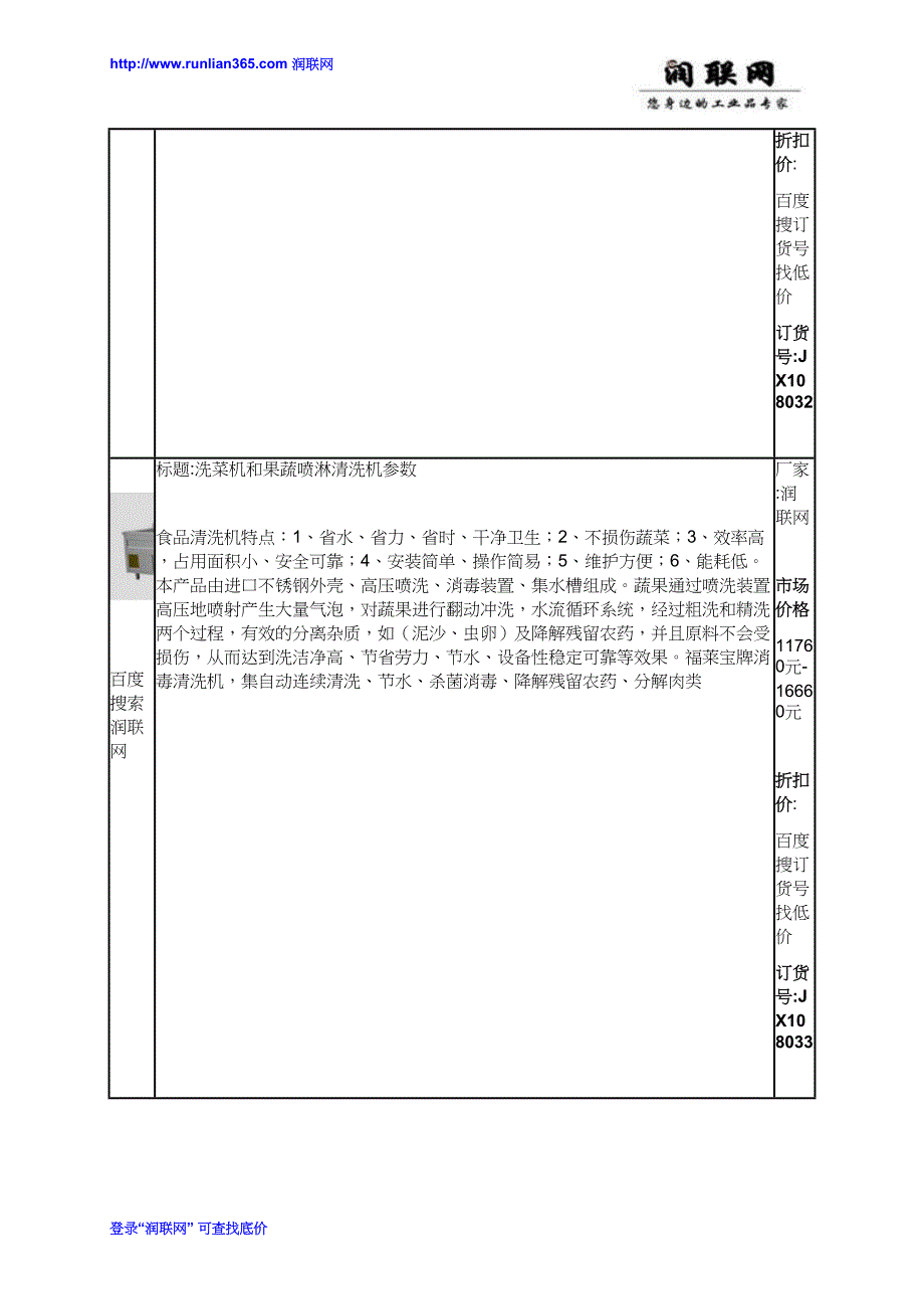 果蔬喷淋清洗机和全自动鼓泡式清洗机价格_第2页