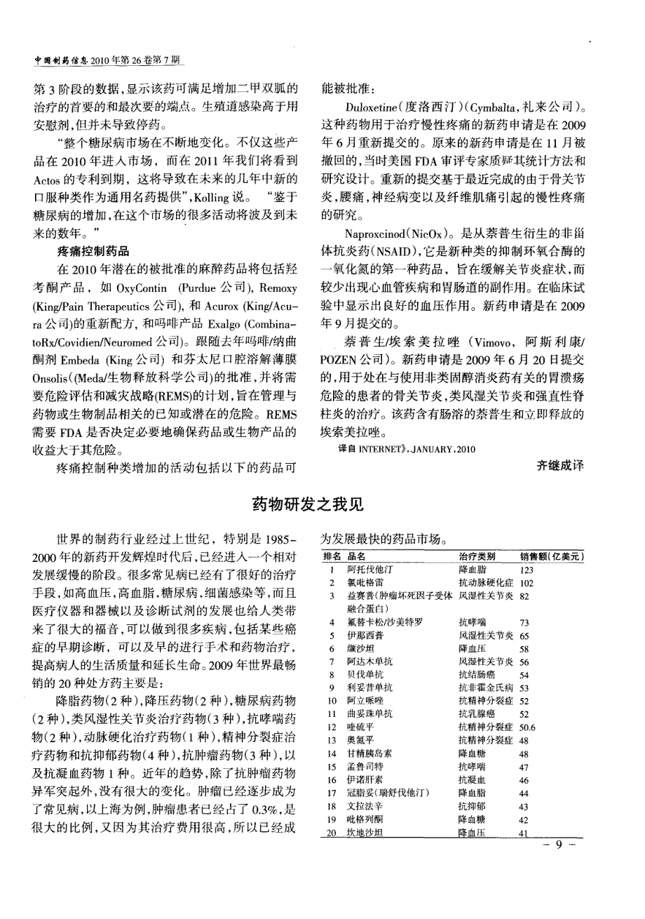 药物研发之我见_第1页