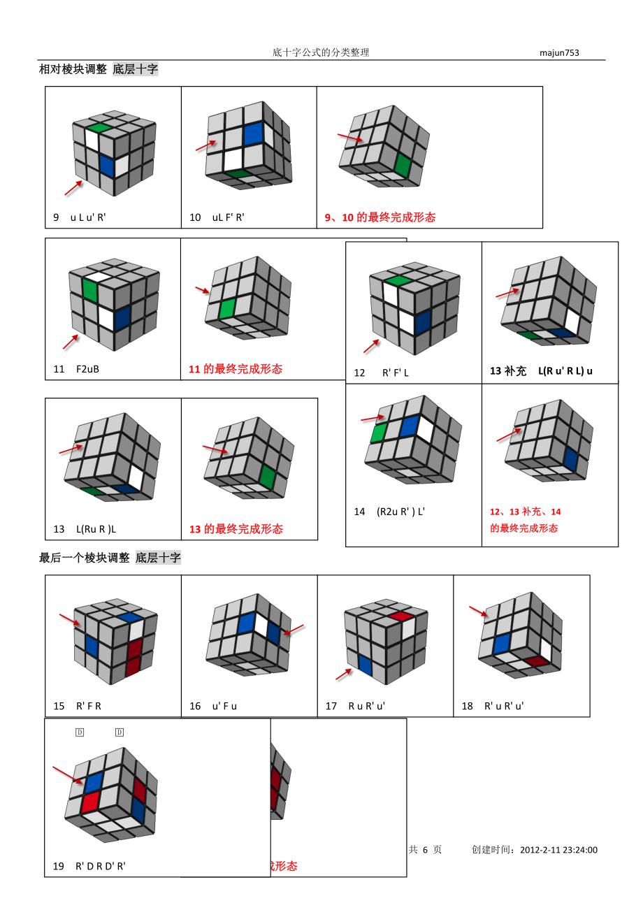 底十字公式的分类整理majun753重编_第2页