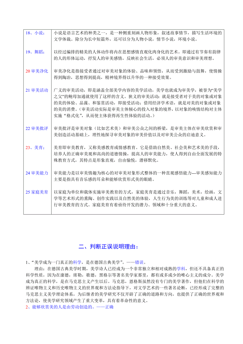 美学概论复习题及参考答案_第3页